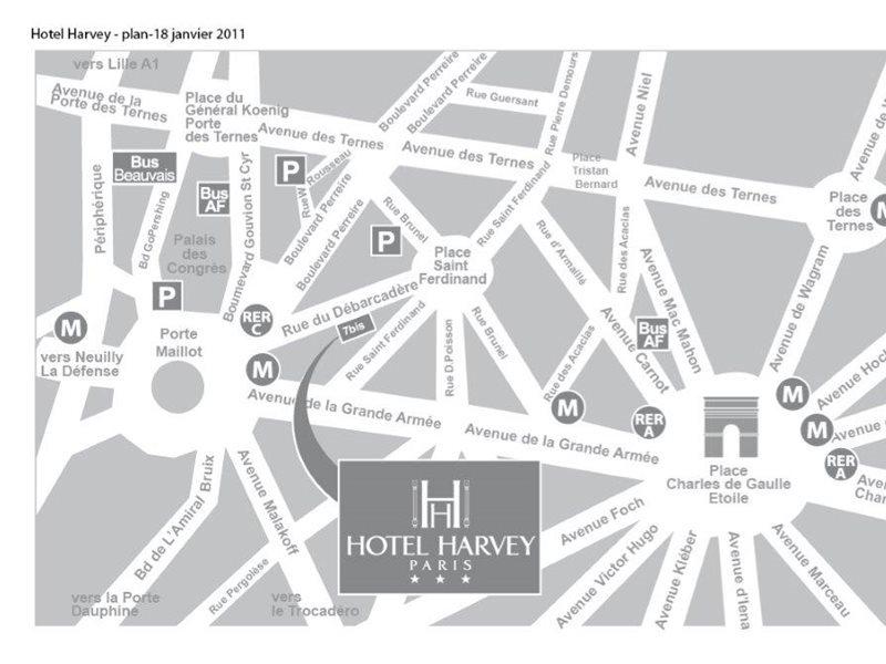 Hotel Harvey Paris Bagian luar foto